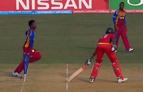 WI mankads its way to QF of U19 WC ~ England should remember running out Cheeka