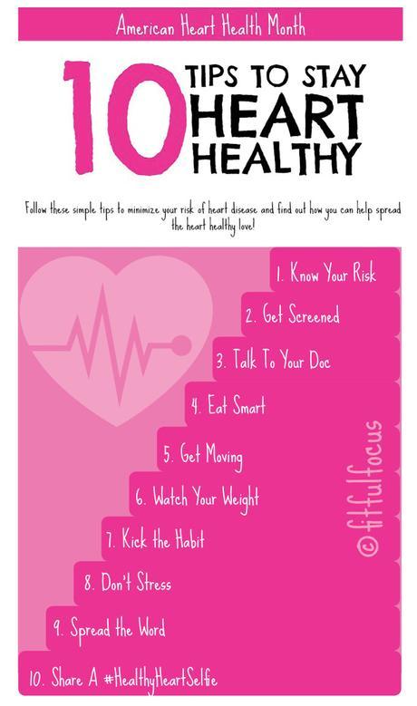 10 Tips to Stay Heart Healthy