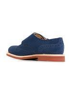 Blue On The Horizon:  Church's Giulio Perforated Buckle Shoe