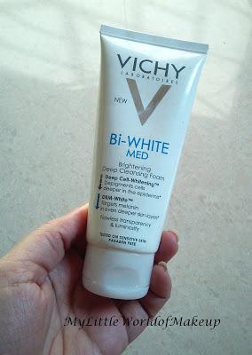 Vichy Bi White Med Deep Cleansing Foam Face Wash Review