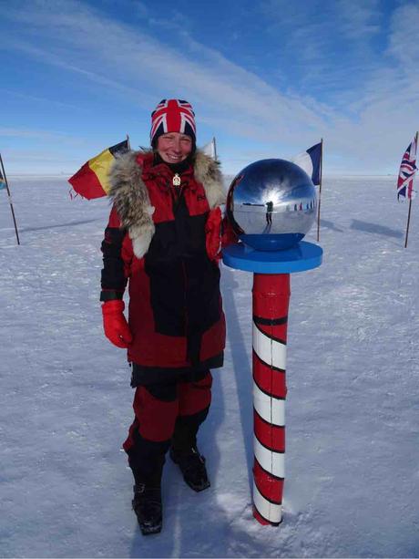 Antarctica 2015: Emma Kelty at the Pole