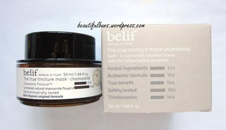 Belif The True Tincture Mask Chamomile (1)