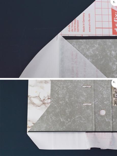 How to update your lever arch files with marble by MiaFleur