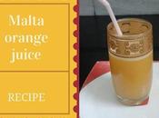 Malta Orange Juice Recipe Toddlers Kids