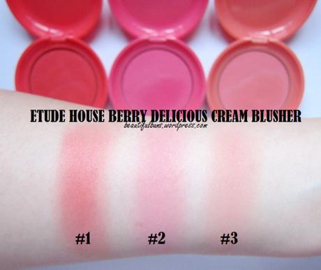 Etude House Berry Delicious Cream Blushers (10)