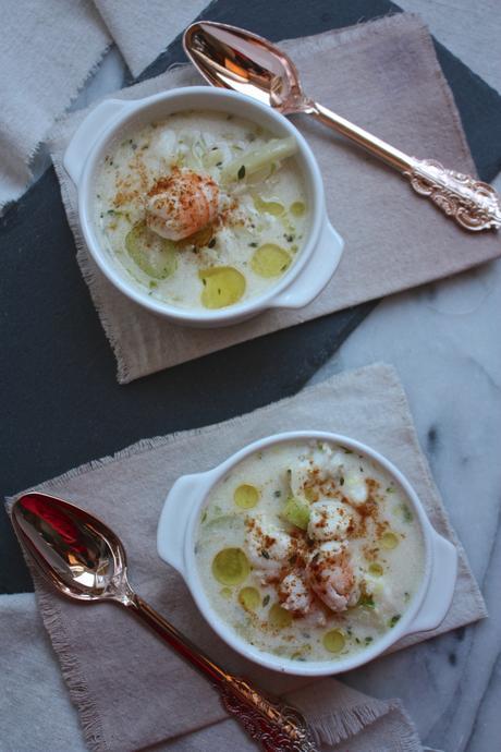 Valentines Dinner for Two: Lobster + Fennel Soup