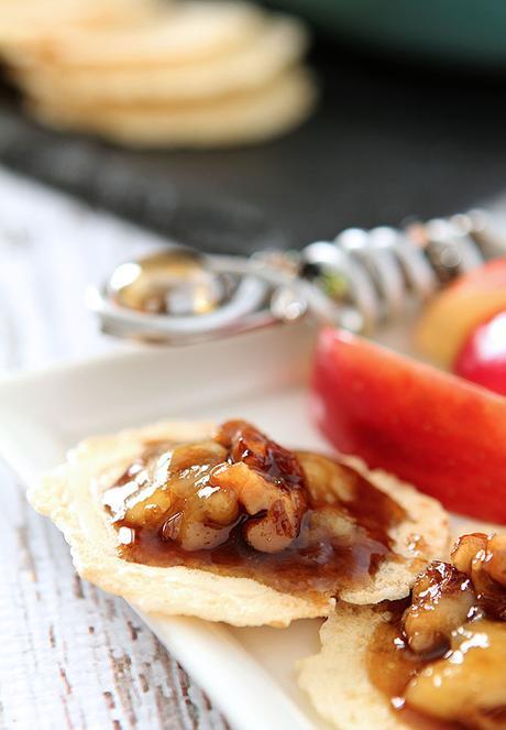 Kahlua, Walnut and Brown Sugar Baked Brie