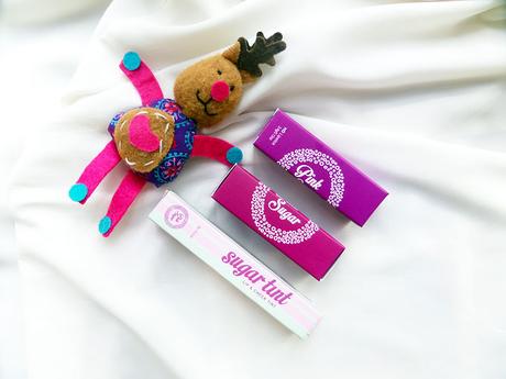 Featured Products: Pink Sugar Creamy Matte Lipstick, HD Lipstick, and Sugar Tint