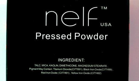 NELF USA Pressed Powder-Natural Matte: Review, Swatch and FOTD