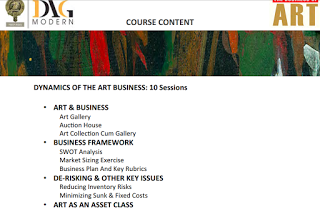 Business Of Art – A Short Term Innovative Course from DAG Modern and YWLP India