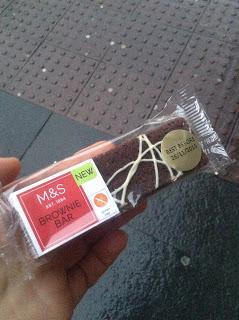 Marks & Spencer Gluten Free Brownie Bar