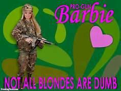 pro gun barbie