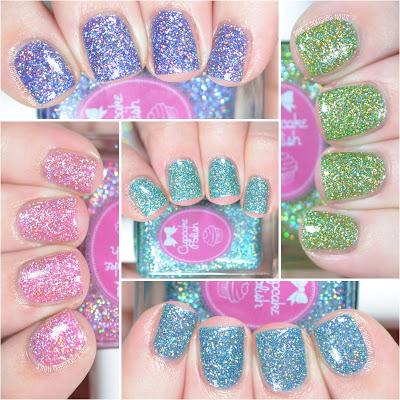 Cupcake Polish: Unicorn Collection Swatches