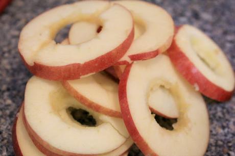 Cinnamon Sugar Apple Rings