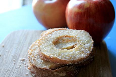 Cinnamon Sugar Apple Rings