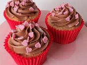Strawberry Cupcakes with Nutella Buttercream