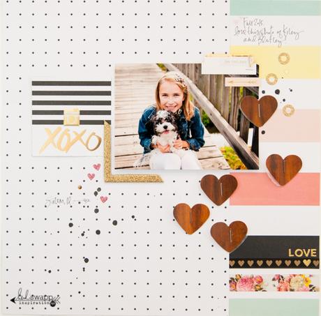 love...a layout - Hello Gorgeous! Heidi Swapp