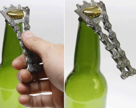 Bicycle Chain Bottle Opener