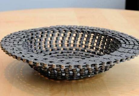 Bicycle Chain Fruit Bowl