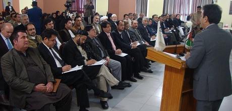 Presentation of the Herat PBA in Herat City. (Photo: CIPE Afghanistan)
