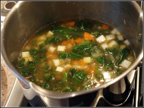 An interesting soup ingredient