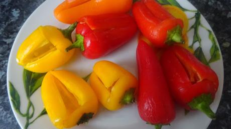 Fried, Stuffed Sweet Mini Peppers