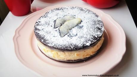 Chocolate, Pear and Ricotta Cake (Torta al Chocolato Con Ricotta e Pere)