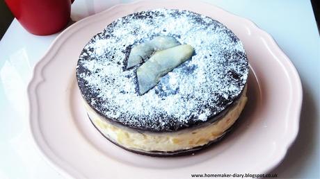 Chocolate, Pear and Ricotta Cake (Torta al Chocolato Con Ricotta e Pere)