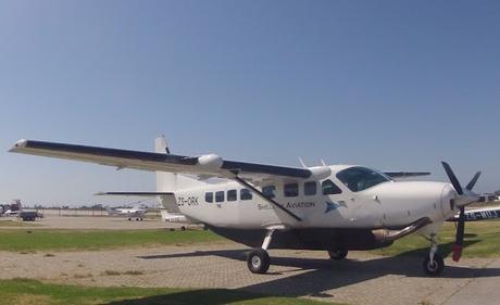 Caravan Initial Turbine Rating Conversion at Sheltam Aviation Port Elizabeth South Africa