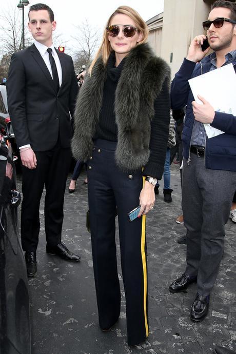 Olivia Palermo Street Style Paris Haute Couture 2016 