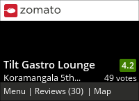 Tilt Gastro Lounge Menu, Reviews, Photos, Location and Info - Zomato