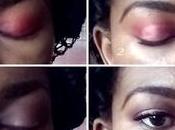 Beauty: Wear Pink Shadow Dark Skin Tone.