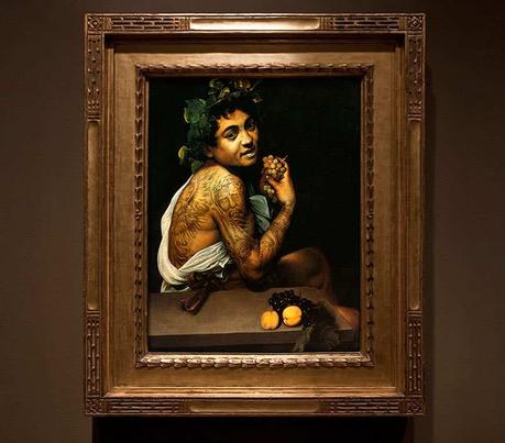 Nicolas Amiard Adds Tattoos to Classical Paintings
