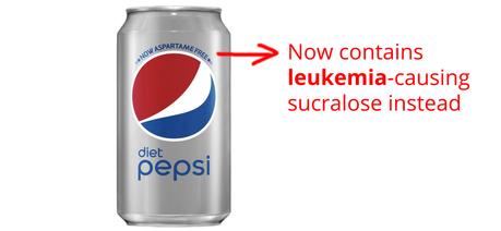 Diet Pepsi May Cause Cancer – Consumer Watchdog Downgrades it from “Caution” to “Avoid”