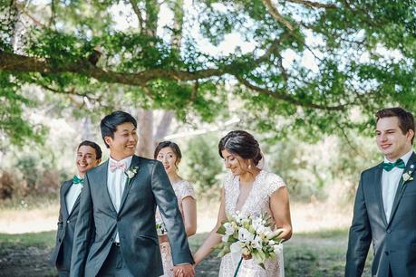 A Fun & Fabulous Auckland Garden Wedding With Captured By Keryn