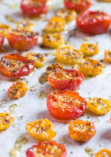 Kitchen Basics: Oven Dried Cherry Tomatoes
