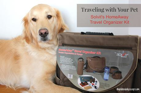 pet travel, organize pet products, Solvit HomeAway Travel Organizer Kit Review