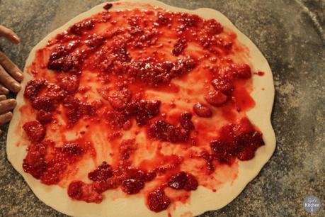 Heart Shaped Raspberry Rolls Heart Shaped Raspberry Rolls