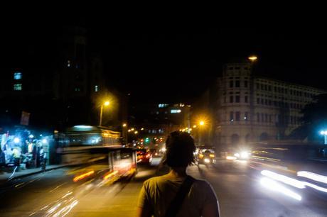 Colombo at night, a melting pot of lights and action.