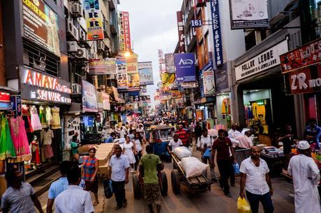 One of the busy market streets near Colombo Fort station. I will fish for some sympathy here and tell you a story of how I tripped later on this evening and nearly broke my arm! Photography is dangerous!