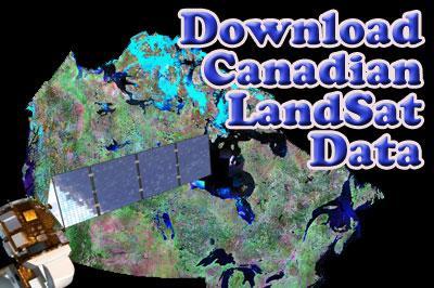 Download Canadian LandSat 7 Images