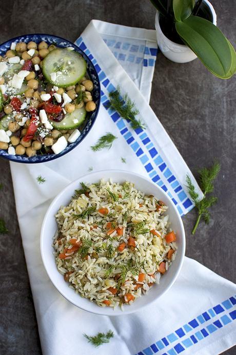 Lemony Dill Rice