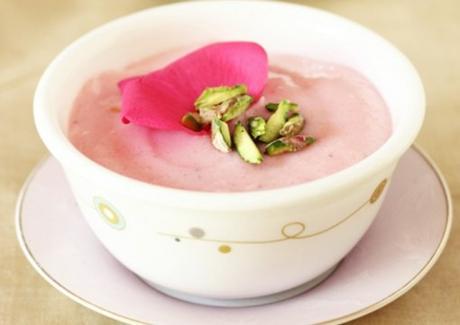 Rose Petal Indian Rice Pudding
