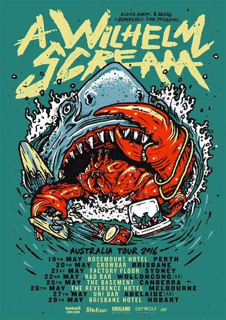 A WILHELM SCREAM ANNOUNCE AUSTRALIAN TOUR FOR MAY 2016