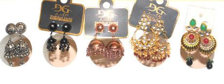 Dubai Gold And Ritu Wear Earrings