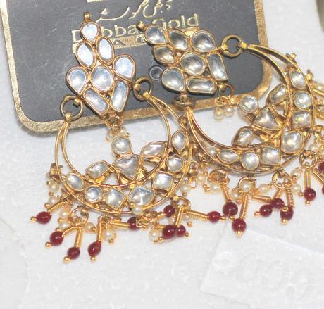 Dubai Gold And Ritu Wear Earrings