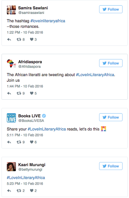 #LoveinLiteraryAfrica: An African Valentine's Day Reading List