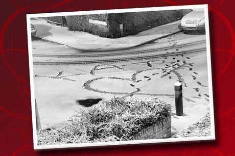 A Loveheart In the Snow – Romantic Types Up In #N2 #StValentinesDay