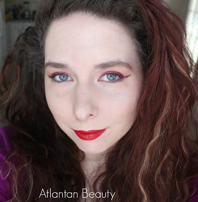 A Fun and Bold Valentine's Day Look With Glitter