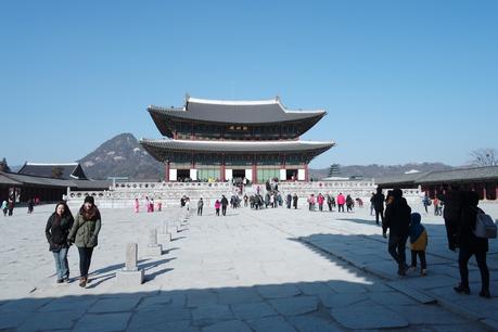 Landing in Seoul, Myeongdong & Gyeongbokgung.